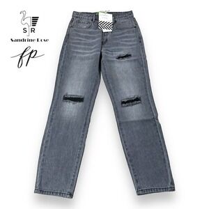 Sandrine Rose x Free People Jeans Womens Size 24 Straight‎ Leg Bundle